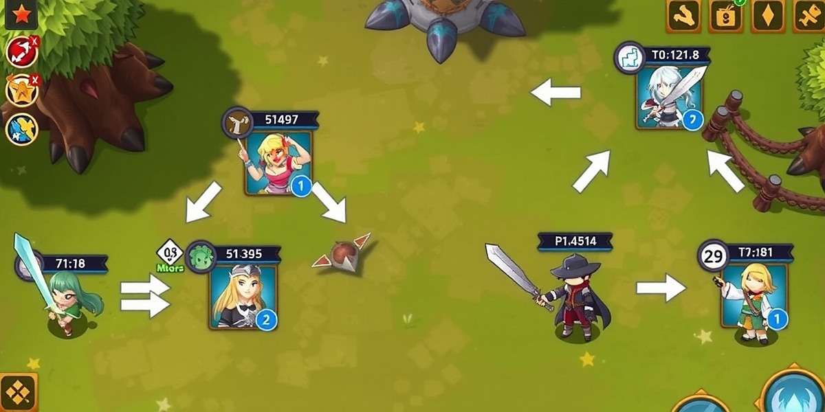 Fennel Fantasy Land - Battle Strategy Fennel Fantasy Land battle strategy guide showing team composition with different character classes